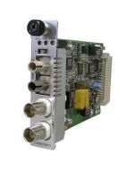 CSDTF3029-117 Transition 2 x Coax BNC to 1310 NM TX / 1550 NM RX Single-Fiber Single-Mode (SC) 40 Kilometers/24.9 Miles for Remotely Managed T1/E1 Copper to Fiber Media Converter