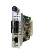 CETTF1013-200 Transition 10Base-T (RJ45) to 10Base-FL 850 NM Multi-Mode (SC) 2 Kilometers/1.2 Miles for Ethernet Point System Slide-In-Module Media Converters