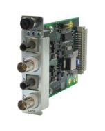 CVIDF2013-150 Transition Coax BNC to 850 NM Multi-Mode ST 1 Kilometer/0.6 Miles Normal Mode 2 Kilometer/1.2 Miles Extended Mode for Analog CCTV Video Point System Slide-In-Module Media Converter