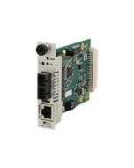CFETF1013-205 Transition 100Base-TX (RJ-45) to 100Base-FX 1310 NM Multi-Mode (SC) 2 Kilometers/1.2 Miles for Fast Ethernet Point System Slide-In-Module Media Converter