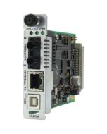 CFBRM1014-100 Transition 10/100Base-TX (RJ-45) to 100Base-LX10 1310 NM Single-Mode (SC) 10 Kilometers/6.2 Miles for OAM / IP-Based 10/100 Bridging Point System Slide-In-Module Media Converter