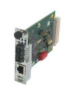CBFTF1029-106 Transition 10/100Base-TX (RJ-45) to 100Base-FX 1550 NM TX/1310 NM (RX) Single-Fiber Single-Mode (SC) 20 Kilometers/12.4 Miles for 10/100 Bridging Point System Slide-In-Module Media Converters