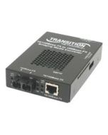 SBFTF1014-105 Transition 10/100Base-TX (RJ-45) to 100Base-FX 1310 NM Single-Mode (SC) 20 Kilometers/12.4 Miles for 10/100 Bridging Stand-Alone Media Converters