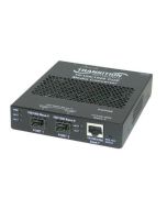 SGPOE1013-100 Transition 10/100/1000Base-T (RJ-45) to 1000Base-SX 850 NM Multi-Mode (SC) Power Over Ethernet PSE Stand-Alone Media Converter