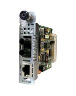 CFETF1029-208 Transition 100Base-TX (RJ-45) to 100Base-FX 1550 NM TX / 1310 NM RX Single-Fiber Single-Mode (SC) 40 Kilometers/24.9 Miles for Fast Ethernet Point System Slide-In-Module Media Converter