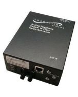 SAPTF3329-111 Transition Twisted Pair (RJ-11) 5 Kilometers/3.1 Miles to 1550 NM TX / 1310 NM RX Single-Fiber Single-Mode (SC) 20 Kilometers/12.4 Miles for POTS 2-Wire Line Side FXS Point System Slide-In-Module Media Converter