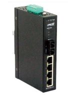 SISTP1013-141-LRT Transition 4 x 10/100Base-TX (RJ-45) to 100Base-FX 1300 NM Multi-Mode (SC) 2 Kilometers/1.2 Miles for 10/100 Industrial PoE Stand-Alone Media Converter
