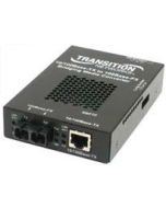 SBFTF1029-106 Transition 10/100Base-TX (RJ-45) to 100Base-FX 1550 NM TX/1310 NM (RX) Single-Fiber Single-Mode (SC) 20 Kilometers/12.4 Miles for 10/100 Bridging Stand-Alone Media Converters