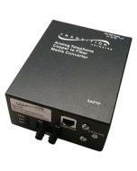 SAPTF3311-110 Transition Twisted Pair (RJ-11) 5 Kilometers/3.1 Miles to 1300 NM Multi-Mode (ST) 2 Kilometers/1.2 Miles for POTS 2-Wire Line Side FXS Point System Slide-In-Module Media Converter