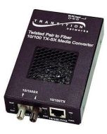 SSETF1011-205 Transition 10/100Base-TX RJ45 to 10/100Base-SX 850nm multimode (ST) Stand-Alone Media Converter