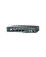 WS-C2960-8TC-L-NOB Cisco Catalyst 2960 8-Ports 10Base-T RJ-45 Manageable Layer2 Rack-mountable, Wall Mountable and Desktop Switch with 1x Shared SFP Slot (Refurbished)