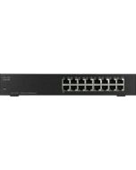 SF110-16-NA-RF Cisco SF110-16 Ethernet Switch - 16 Ports - Fast Ethernet - 100Base-T - Refurbished - 2 Layer Supported - Twisted Pair - Lifetime Limited  (Refurbished)
