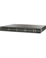 SF300-48PP-K9NA-RF Cisco SF300 Series 48-Ports 10/100 PoE+ Gigabit Uplink Managed Switch with 2x Gigabit and 2x mini-GBIC Combo Ports (Refurbished)