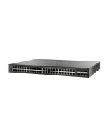 SG500X-48-K9-NA-RF Cisco SG500X-48 48-Ports 10/100/1000 RJ-45 Manageable Stackable Layer3 Rack-mountable Switch with 4x 10 Gigabit SFP+ Ports (Refurbished)