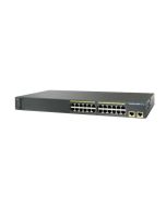 WS-C2960-24-TT-L Cisco Catalyst 2960 Series 24-Ports RJ-45 10Base-T/100Base-TX Fast Ethernet Rack-mountable Managed Switch with 2x 10/100/1000 Ports (Refurbished)