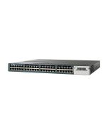 WS-C3560X-48PFE-RF Cisco Catalyst WS-C3560X-48PF-E 48-Ports 10/100/1000Base-T RJ-45 PoE+ USB Manageable Layer2 Rack-mountable 1U Switch with 1x Network Interface Module (NIM) (Refurbished)