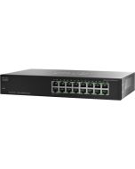 SG100-16-AU Cisco SG100-16 16-Ports Gigabit Switch (Refurbished)