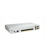 WS-C2960CG-8TC-L Cisco Catalyst 2960C Series 8-Ports 10/100/1000Base-T RJ-45 USB Manageable Layer2 Rack-mountable, Wall Mountable and Desktop Fast Ethernet Switch with 2x Gigabit Ethernet Uplink Ports and 2x Shared SFP Slot (Refurbished)