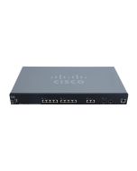 SG350XG-2F10-K9-EU Cisco Series 12-Ports SFP 10/100/1000Base-T PoE+ Manageable Layer 3 Rack-mountable Gigabit Ethernet Switch (Refurbished)