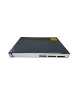 WSC3750G12SS2 Cisco 3750g Series 12-Ports Gigabit SFP Managebale Layer3 Rack Mountable 1U and Stackable Switch (Refurbished)