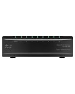 SLM2008PT-EU Cisco 8-Ports RJ-45 PoE Manageable Layer2 Wall Mountable and Desktop Gigabit PoE Smart Switch (Refurbished)