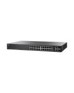SF220-24-K9 Cisco Small Business Smart Plus Sf220-24 Managed Switch 24 Ethernet Ports & 2 Combo Gigabit Sfp Ports (Refurbished)