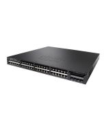 WS-C3650-48PS-S Cisco Catalyst 3650-48PS 48-Ports 10/100/1000Base-T RJ-45 PoE+ Manageable Layer2 Rack-mountable 1U Switch with 4x SFP Ports (Refurbished)