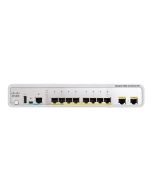 WS-C3560CPD-8PT Cisco Catalyst 3560C 8-Ports 10/100Mbps PoE 2 x 10/100/1000Mbps Compact Switch (Refurbished)