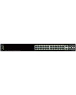 SG500-28P-K9-G5 Cisco SG500-28P Ethernet Switch - 28 Ports - Manageable - Gigabit Ethernet, Fast Ethernet - 10/100/1000Base-T - 2 Layer Supported - 4 SFP Slots - Power Supply - Twisted Pair - PoE Ports - 1U High -  (Refurbished)