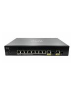 SG250-10P-K9-UK Cisco SG250-10P 10-Port Gigabit PoE Smart Switch - 10 Ports - Gigabit Ethernet - 10/100/1000Base-TX - 2 Layer Supported - Twisted  (Refurbished)