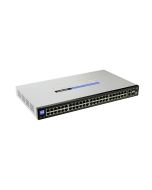 SLM248GT Cisco SF200-48 48-Ports 10/100Mbps Ethernet 2 x Gigabit SFP Port Rack-mountable Ethernet Switch (Refurbished)