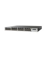 WS-C3750X-48P-S-OB Cisco Catalyst 3750x 48-Ports 10/100/1000Base-T RJ-45 PoE+ Manageable Layer2 Rack-mountable 1U Stackable Ethernet Switch with 2x Expansion Slots (Refurbished)