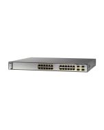 WS-C3750G24TS-S1U-RF Cisco 24-Ports 10/100/1000T RJ-45 Manageable Layer3 Rack Mountable 1U and Stackable Switch (Refurbished)