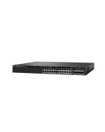 WS-C3650-24TS-L Cisco Catalyst 3650-24TS 24-Ports 10/100/1000Base-TRJ-45 Manageable Layer4 Rack-mountable 1U and Desktop Stackable Switch with 4x SFP Ports (Refurbished)