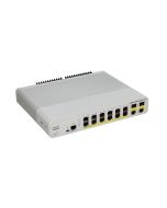 WS-C2960C-12PC-L-WS Cisco Catalyst 2960-c 12-Ports 10/100/1000Base-T RJ-45 PoE Manageable Layer2 Rack-mountable, Desktop and Wall Mountable Ethernet Switch with 2x Gigabit Ethernet Uplink Ports and 2x Shared SFP Slots (Refurbished)