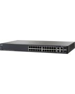 SRW2024P-K9-NA-RF Cisco SG 300-28P 28-Ports Gigabit PoE Managed Switch (Refurbished)