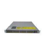 WS-C4948E-F-AC Cisco Catalyst 4948e-f 48-Ports 10/100/1000Base-T RJ-45 Manageable Layer3 Rack-mountable Ehternet Switch with 4x SFP and SFP+ Ports (Refurbished)