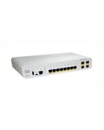 WS-C2960C-8TC-J1 Cisco Catalyst 2960-c 8tc-l 8-Ports 10/100/1000Base-T RJ-45 USB Manageable Layer2 Rack-mountable Fast Ethernet Switch with 2x Gigabit Ethernet Uplink Ports and 2x Shared SFP Slots (Refurbished)