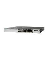 WS-C3750X-24T-L-NOB Cisco Catalyst 3750v2 24-Ports 10/100/1000Base-T RJ-45 USB Manageable Layer3 Rack-mountable 1U Desktop Stackable Ethernet Switch (Refurbished)