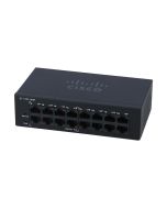 SF110D-16HP-UK Cisco SF110D-16HP 16-Ports 10/100 PoE Desktop Switch (Refurbished)