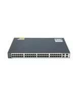 WS-C3750V2-48TS-E-US Cisco Catalyst 3750v2 48-Ports 10Base-T/100Base-TX RJ-45 Manageable Layer3 Rack Mountable 1U and Stackable Switch with 4x SFP Ports (Refurbished)
