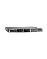 WSC385012X48UWS-RF Cisco WS-C3850-12X48U 48-Ports 10/100/1000Base-T RJ-45 UPoE Manageable Layer3 Rack-mountable 1U Stackable Switch (Refurbished)