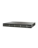 SF500-48P Cisco Small Business SF500-48 48-Ports RJ-45 10/100 PoE Layer 2 Manageable Rack-mountable with 2 Combo Gigabit SFP Switch (Refurbished)