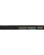 WS-C3650-24PWDS-RF Cisco Cat3650 24-Ports poe 2x 10g uplink W/5 aplicense Ipb (Refurbished)