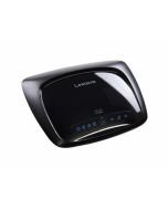 LS-WRT160N Linksys Ultra RangePlus Wireless-N 802.11b/g/n 4-Ports 300Mbps Broadband Router (Refurbished)
