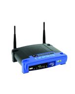 WRT54GSVER6 Linksys 2.4GHz 4-Port RJ-45 54Mbps Fast Ethernet IEEE 802b/g Wireless-G Broadband Router with SpeedBooster (Refurbished)