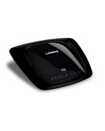 LICWRT160NRMPBR Linksys Ultra RangePlus Wireless-N 802.11b/g/n 4-Ports 300Mbps Broadband Router (Refurbished)