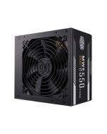 MPE-5501-ACAAW-BUS Cooler Master MWE 550-Watts 100-240V AC 8-4A 50-60Hz 80-Plus Bronze ATX Power Supply
