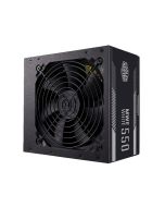 MPE-5501-ACAAW-BNL Cooler Master MWE 550-Watts 100-240V AC 8-4A 50-60Hz 80-Plus Bronze ATX Power Supply