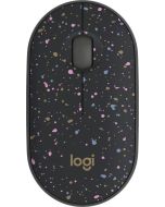 Logitech - M340 Limited Edition Wireless Ambidextrous Mouse with Silent Clicks - Speckle